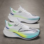 跑步鞋赤兔7pro龍年限定男新款碳板5鞋子飛電3C專(zhuān)業(yè)體考運動(dòng)鞋男 P162白冰綠 41