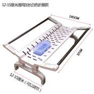 米拓電熱油汀通用烘衣架電暖氣器片油丁晾衣架取暖器烘衣架油汀配件 12-15伸縮長(cháng)款