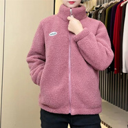 KLEDBOY好而優(yōu)服飾店冬季顆粒絨外套女保暖時(shí)尚加厚百搭風(fēng)棉衣KLEDBOY 皮粉色 4XL (135-150斤)