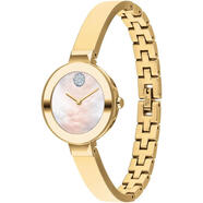 MOVADO柔美七夕禮物水晶鉆表別致禮物28mm Gold-Tone One Size Fits All s All