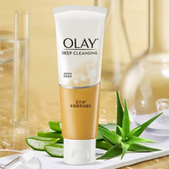 玉蘭油（OLAY）洗面奶男女潔面乳氨基酸控油平衡祛痘去黑頭保濕清爽深層清潔毛孔 乳液透亮潔面乳100g