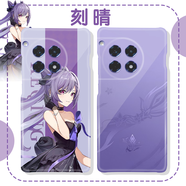 粿條一加ace3刻晴手機(jī)殼蘋果13華為mate60原神iPhone15promax聯(lián)名vivo小米14周邊oppo聯(lián)動(dòng)11元神12動(dòng)漫 ZHL8119刻晴-月光紫-撞色元?dú)鈿?一加/真我系列拍這里(記