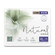 好奇（Huggies）心鉆裝成長褲 拉拉褲超薄透氣小森林男女寶寶通用 小森林拉拉褲試用裝XL4片