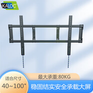 卡洛奇（kaloc）KALOC加厚電視掛架65 85 90 100英寸適用飛利浦東芝康佳夏普海信小米商顯一體機固定超薄掛墻架子 EC120（40-100英寸適用）