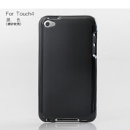 萬浮生適用蘋果itouch4保護(hù)殼硅膠 彩繪 ipod touch4 保護(hù)套 軟保護(hù)殼磨砂手機(jī)殼 配件 全包磨砂軟殼(黑色) iPhone 其他型號(hào)
