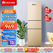 韓電（KEG）冰箱418升十字四開(kāi)門(mén)雙開(kāi)門(mén)冰箱超薄家用一級能效360°循環(huán)制冷大容量對開(kāi)多門(mén)電冰箱 198升【三門(mén)三溫】一級能效