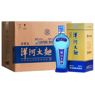 洋河大曲 青瓷 精制大曲42度500ml  純糧釀造綿柔濃香型白酒 宴請送禮 42度 500mL 6瓶 整箱【精制大曲】