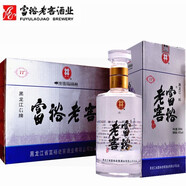 富裕老窖6瓶白酒老酒2013年老酒富裕老酒77號43度濃香型白酒黑龍江