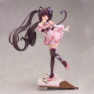 索冠貓娘樂(lè )園巧克力與香子蘭手辦模型玩具公仔周邊動(dòng)漫二次元機箱擺件 旗袍巧克力24cm 國產(chǎn)版