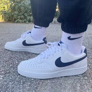 耐克（NIKE）板鞋男鞋2025秋季新款運(yùn)動(dòng)鞋復(fù)古時(shí)尚舒適低幫百搭休閑鞋 店長推薦DH2987-106白色藍(lán)鉤藍(lán)尾 42