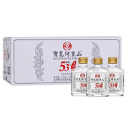 寳島阿里山 小酒 清香型白酒110ml 青春小酒 純糧酒 高粱酒 口糧酒 送禮佳品 53度 110ml*24瓶 整箱裝