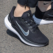 耐克（NIKE）男鞋夏季新款運(yùn)動(dòng)鞋AIR WINFLO 9 ZOOM氣墊緩震透氣休閑鞋跑步鞋 DD6203-001/ZOOM氣墊/商家力薦 45