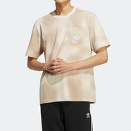 阿迪達斯（adidas）三葉草短袖男裝夏季新款時(shí)尚運動(dòng)T恤HT1662 HM8034 米色 2XL