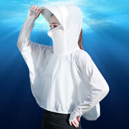 啄木鳥(niǎo)（TUCANO）披肩防曬衣女夏季薄款2023時(shí)尚沙灘戶(hù)外騎行透氣速干小外套防曬服 白色 L 115~130斤