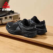 匹克（PEAK）女鞋OG7000 1.0SE秋冬新款魔彈科技運動(dòng)鞋女士經(jīng)典復古跑步鞋子女 【男】黑色/鴿子灰 36