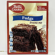 貝蒂妙廚（Betty Crocker）Betty Crocker Cake mix美國(guó)進(jìn)口自制家用烘焙粉 貝蒂妙廚蛋糕粉 FudgeBrownie傳統(tǒng)布朗尼462g