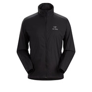 始祖鳥(niǎo)（ARC'TERYX）男子戶(hù)外皮膚衣 風(fēng)衣連帽衫風(fēng)殼夾克外套 遮陽(yáng)釣魚(yú)服 防曬衣服 Nodin-18917-Black黑色 M (建議70-85kg)