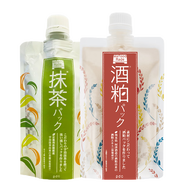 碧迪皙（PDC）pdc碧迪皙 酒粕面膜二代日本進(jìn)口補(bǔ)水提亮膚改善暗沉溫和清潔酒糟 組合裝酒粕170g+抹茶170g