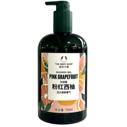 美體小鋪英國THE BODY SHOP辣木花保濕滋潤沐浴露沐浴乳膠750ML家 粉紅西柚 750ml沐浴露
