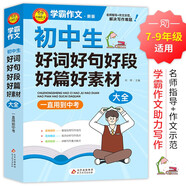 學(xué)霸作文 初中生好詞好句好段好篇好素材大全 一直用到中考 初中作文素材輔導(dǎo)工具書 作文寫作技巧 名師指導(dǎo)+作文示范