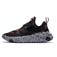 耐克（NIKE）男鞋 ISPA OVERREACT 機能緩震休閑運動跑鞋CD9664-001 CD9664-002 黑灰 36