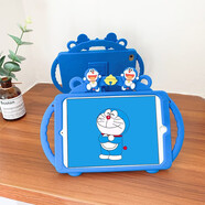 啟臣 適用于ipad11保護(hù)套2025款10.2mini7air7液態(tài)硅膠防摔卡通兒童平板電腦保護(hù)殼 兩只叮當(dāng)貓 iPad mini7/6-8.3英寸