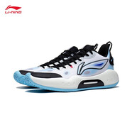 李寧（LI-NING）籃球鞋馭帥男鞋馭帥2023耐磨防滑支撐實(shí)戰(zhàn)男款透氣運(yùn)動(dòng)鞋 標(biāo)準(zhǔn)白 43碼(9.5)