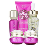 嬌伶燕窩素白里透紅美白祛斑霜去黃褐斑雀斑提亮膚色專(zhuān)業(yè)美顏祛斑套裝 升級版專(zhuān)業(yè)美顏祛斑五件套