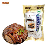 蘇皇鴨南京鹽水鴨特產(chǎn)醬板鴨醬鹵味熟食真空450g半只800g2斤整只夫子廟 老南京醬板鴨800g
