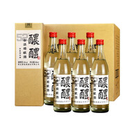 青小樂糧食酒醲醴農(nóng)禮52度濃香型白酒 52%vol 500mL 6瓶 整箱