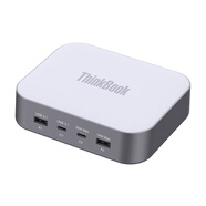 THINKBOOK170W GaN充電基站 氮化鎵 桌面充電能量站 多種快充協(xié)議 五合一接口+充電儲能+數據傳輸 桌面充電能量站170W （P/N：4X21L72493）
