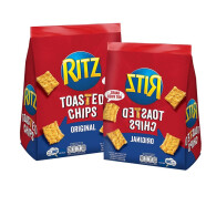 卡夫乐之（RITZ） 越南进口Ritz卡夫乐之脆片原味芝士味薄脆饼干网红小吃 经典原味229gX2包
