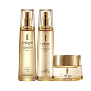 采媚骨膠原化妝品套裝麗蘭妃小分子補水潤澤爽膚水乳液女士護膚品女學(xué) 柔膚水+保濕乳+保濕霜