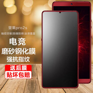 麥諾禾 堅果pro2s磨砂鋼化膜抗藍光錘子手機保護貼膜電競游戲防指紋 堅果pro2s【磨砂鋼化膜】+后膜