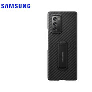 三星（SAMSUNG）Galaxy Z Fold2 5G原裝手機(jī)殼 W21立式支架保護(hù)套 黑色