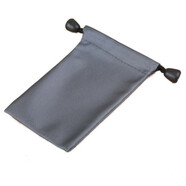 佳維若 藍牙耳機收納包 數據線(xiàn)保護套便攜隨身耳塞U盤(pán)移動(dòng)硬盤(pán)充電寶sd卡校園卡數碼配件防塵束口收納袋 灰色