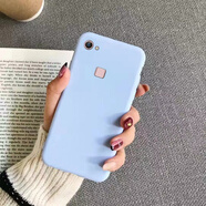 欣迪斯 vivo Y79A手機殼Y75網(wǎng)紅男女Y73s簡(jiǎn)約純色磨砂硅膠全包防摔保護套 純色-淺紫色 vivo Y79A