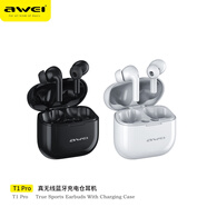 用維（aWEI）AWEI用維T1Pro入耳式藍(lán)牙耳機(jī)藍(lán)牙5.3TWS耳機(jī)款無(wú)線(xiàn)耳機(jī) 黑色