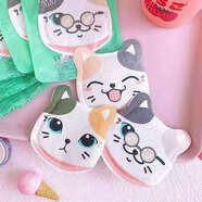 沃姆手機暖寶寶防關(guān)機防寒保暖加熱防凍套發(fā)熱貼自發(fā)熱暖手機保溫貼 黃色小貓 10片