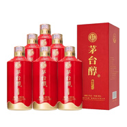茅臺(tái)集團(tuán)出品 柔和醬香型白酒  新老包裝隨機(jī)發(fā) 送禮自飲 53度 500mL 6瓶 茅臺(tái)醇醬香之心整箱