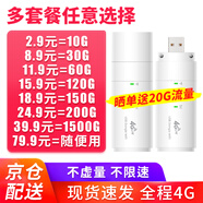 超能犇 隨身WIFI免插卡4G移動(dòng)路由器車(chē)載mifi熱點(diǎn)無(wú)線(xiàn)網(wǎng)卡上網(wǎng)卡托家用無(wú)線(xiàn)寬帶插卡4G路由器出行路由器 隨身WIFI免插卡【包年360G流量，每月30G】