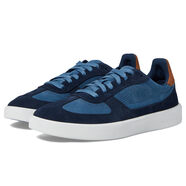 Cole Haan 歌涵 男士牛皮革鞋面透氣時(shí)尚潮流板鞋運(yùn)動(dòng)鞋休閑鞋 海軍藍(lán)西裝外套/英國棕褐色/光白色 7