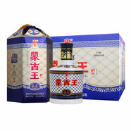 蒙古王濃香型白酒 糧食酒 內蒙古草原白酒 38度 500mL 6瓶 獻禮藍包整箱
