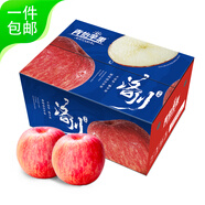 洛川蘋(píng)果 青怡陜西紅富士9斤禮盒裝 單果178g起 新鮮水果源頭直發(fā)包郵