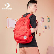 匡威（Converse）雙肩包男2025春季新款經(jīng)典款學(xué)生書包電腦包運動背包女10021138 10020533-A19紅/46.5*31*15 以實物為準