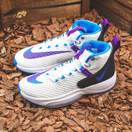 耐克（NIKE）Zoom Rize 黑白藍(lán) 復(fù)古休閑籃球鞋 BQ5398-101 BQ5398-101 44