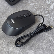 愛國者（aigo）TYPE有線鼠標Type-C接口適用MacBook安卓手機平板筆記本鼠標辦公通用便攜 有線鼠標（TYPEC接口）普通版