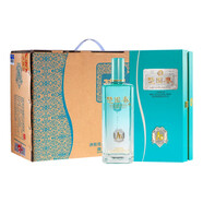 楚園春A5淡雅濃香型52度白酒禮盒裝湖北名酒宴席送禮佳品 52%vol 500mL 4瓶 整箱裝