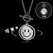 BJYL項(xiàng)鏈男士骷髏蝴蝶笑臉嘻哈項(xiàng)鏈骰子男女項(xiàng)鏈男潮嘻哈時(shí)尚學(xué)生項(xiàng)鏈