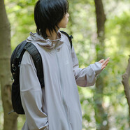 迪伽達2024戶(hù)外UPF50+冰絲涼感防曬衣男女防曬服男女外套男夏季情侶輕薄 QYRJ-G127淺灰色 XL【尺碼偏大，建議拍小一碼】